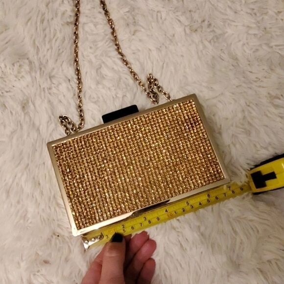 NWOT--Beautiful Expressions NYC rhinestone bag - Picture 6 of 7